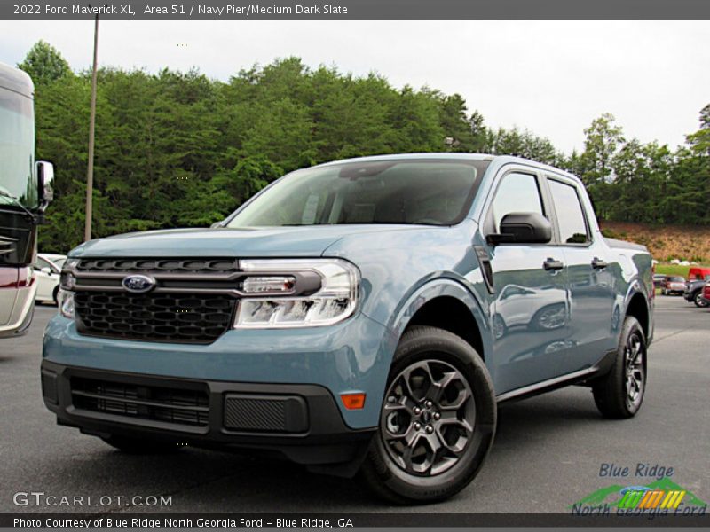 Area 51 / Navy Pier/Medium Dark Slate 2022 Ford Maverick XL