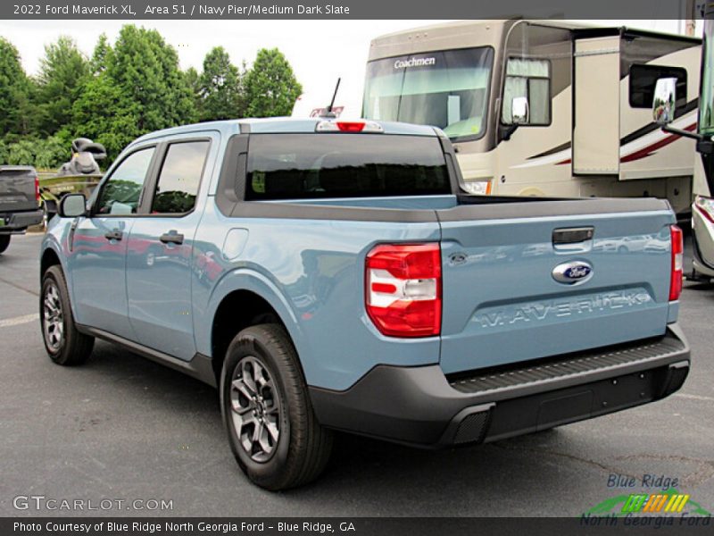 Area 51 / Navy Pier/Medium Dark Slate 2022 Ford Maverick XL
