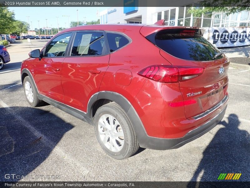 Gemstone Red / Black 2019 Hyundai Tucson SE AWD