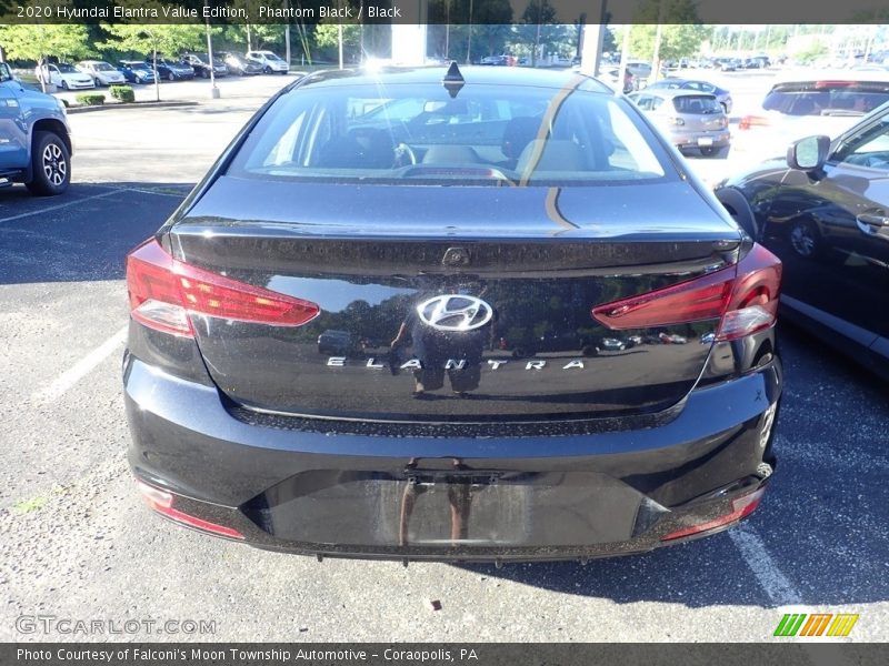 Phantom Black / Black 2020 Hyundai Elantra Value Edition