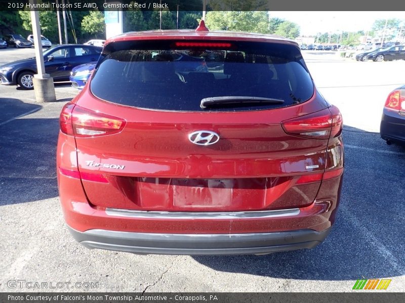 Gemstone Red / Black 2019 Hyundai Tucson SE AWD