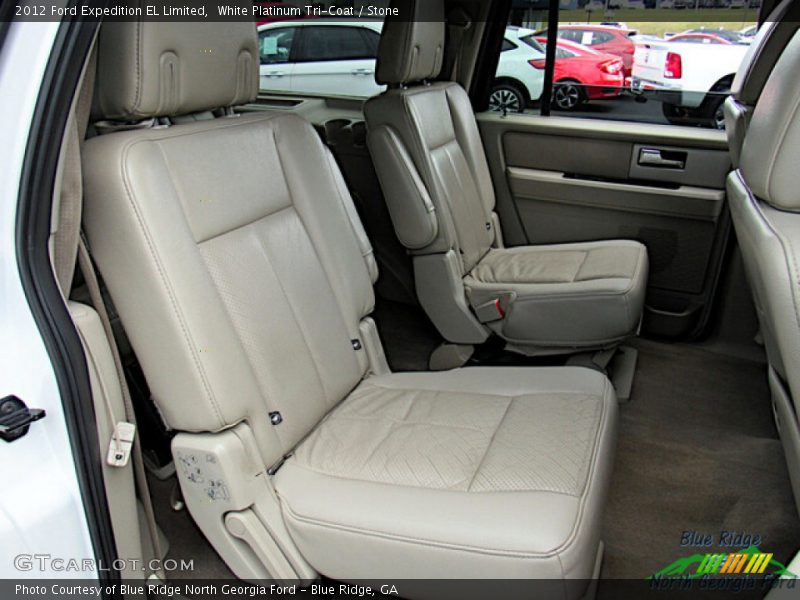 White Platinum Tri-Coat / Stone 2012 Ford Expedition EL Limited