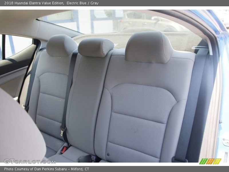 Electric Blue / Gray 2018 Hyundai Elantra Value Edition