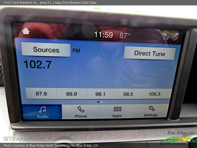 Area 51 / Navy Pier/Medium Dark Slate 2022 Ford Maverick XL