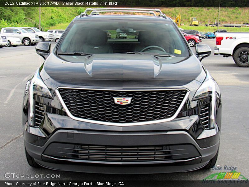 Stellar Black Metallic / Jet Black 2019 Cadillac XT4 Sport AWD