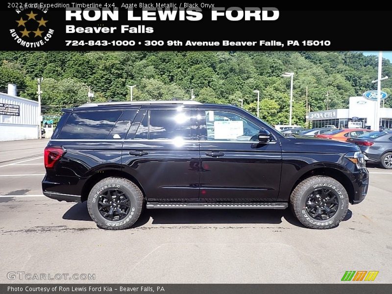 Agate Black Metallic / Black Onyx 2022 Ford Expedition Timberline 4x4