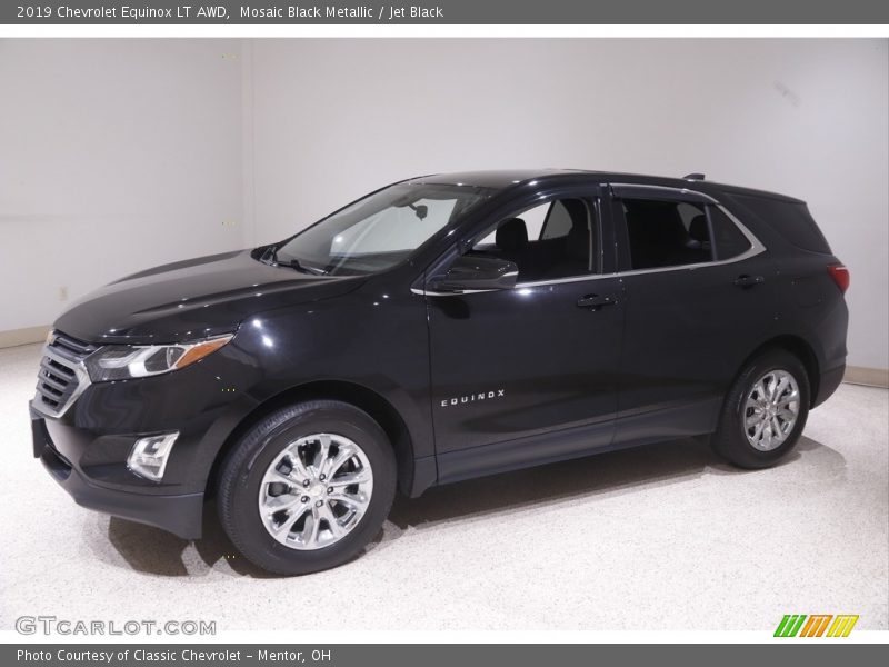 Mosaic Black Metallic / Jet Black 2019 Chevrolet Equinox LT AWD