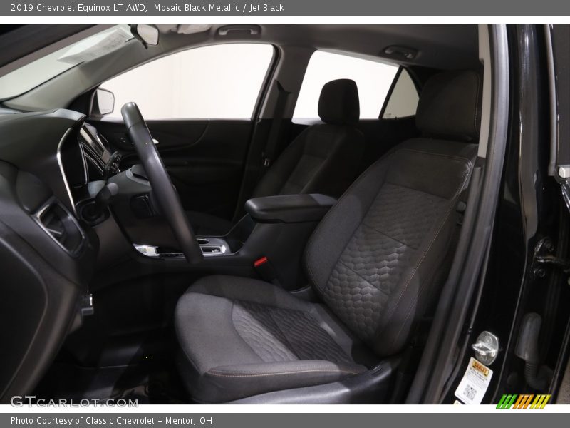 Mosaic Black Metallic / Jet Black 2019 Chevrolet Equinox LT AWD