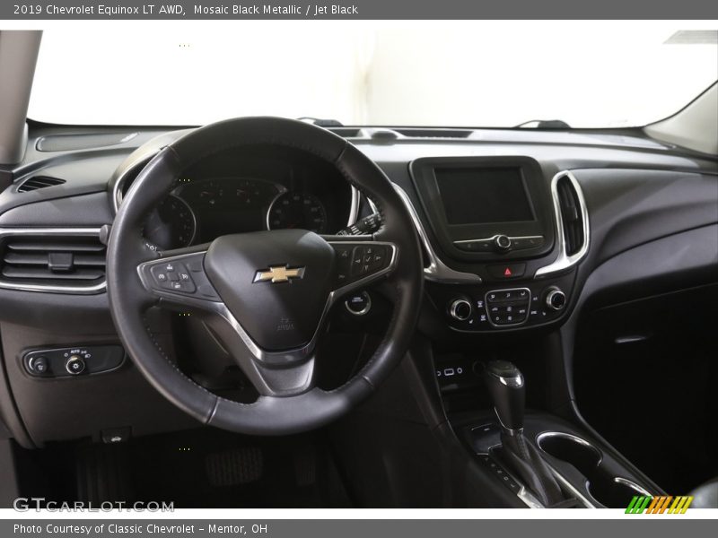 Mosaic Black Metallic / Jet Black 2019 Chevrolet Equinox LT AWD