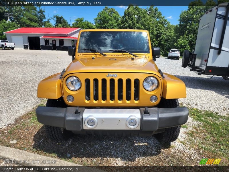 Amp'd / Black 2014 Jeep Wrangler Unlimited Sahara 4x4