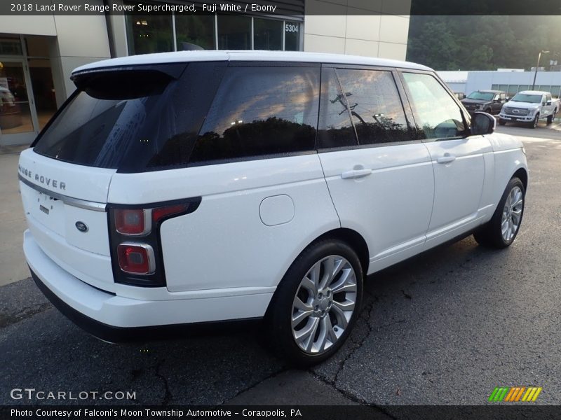 Fuji White / Ebony 2018 Land Rover Range Rover Supercharged