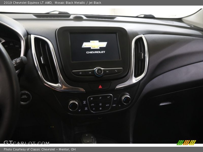 Mosaic Black Metallic / Jet Black 2019 Chevrolet Equinox LT AWD