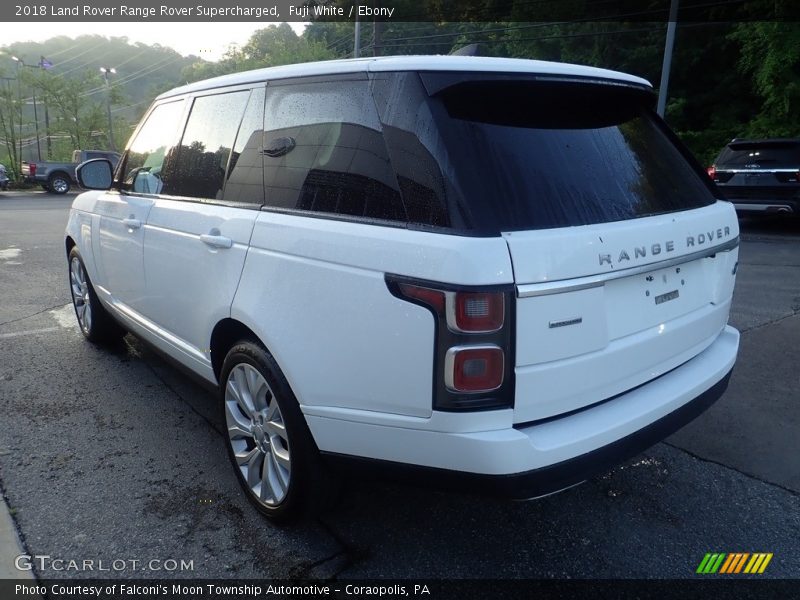 Fuji White / Ebony 2018 Land Rover Range Rover Supercharged