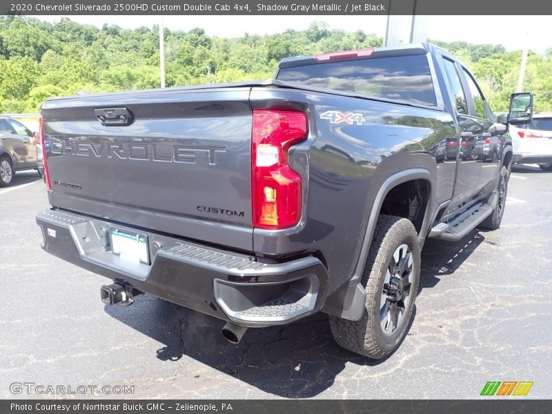 Shadow Gray Metallic / Jet Black 2020 Chevrolet Silverado 2500HD Custom Double Cab 4x4