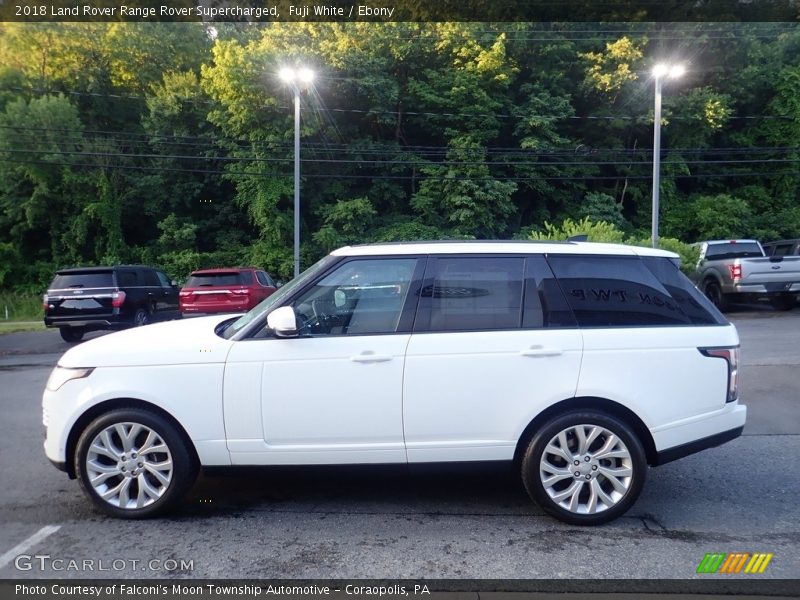 Fuji White / Ebony 2018 Land Rover Range Rover Supercharged