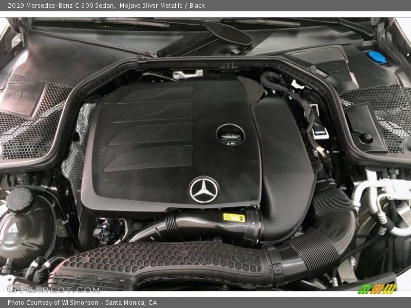 Mojave Silver Metallic / Black 2019 Mercedes-Benz C 300 Sedan