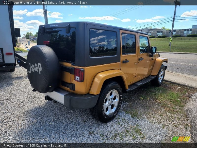 Amp'd / Black 2014 Jeep Wrangler Unlimited Sahara 4x4