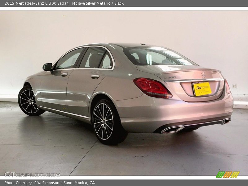 Mojave Silver Metallic / Black 2019 Mercedes-Benz C 300 Sedan