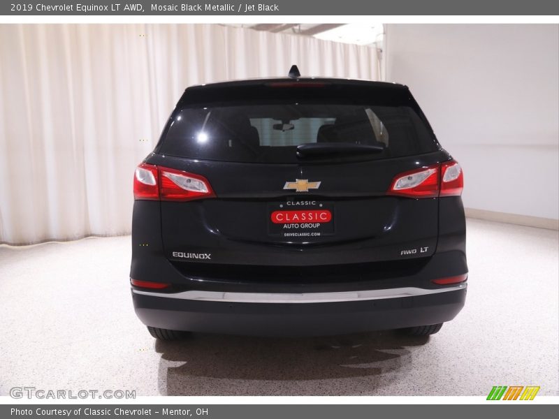 Mosaic Black Metallic / Jet Black 2019 Chevrolet Equinox LT AWD