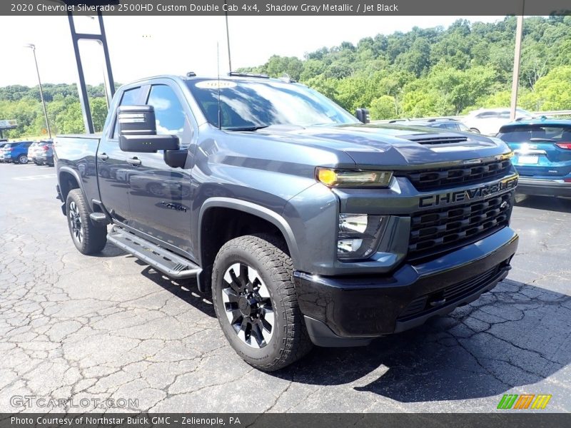 Front 3/4 View of 2020 Silverado 2500HD Custom Double Cab 4x4