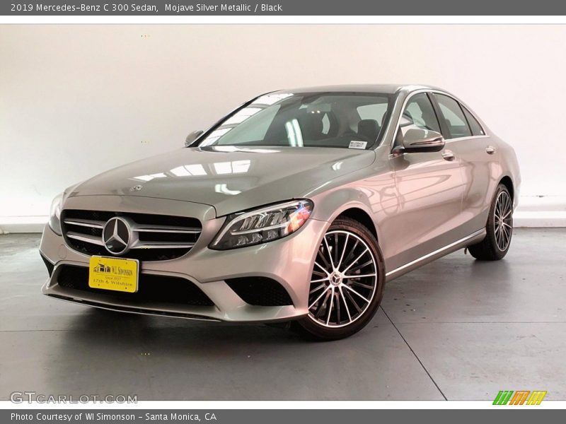 Mojave Silver Metallic / Black 2019 Mercedes-Benz C 300 Sedan