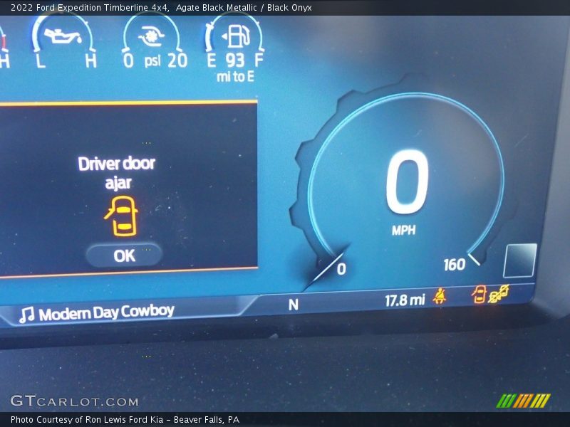 Agate Black Metallic / Black Onyx 2022 Ford Expedition Timberline 4x4