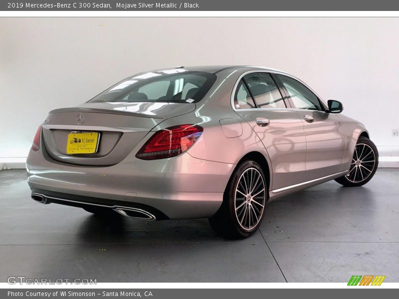 Mojave Silver Metallic / Black 2019 Mercedes-Benz C 300 Sedan