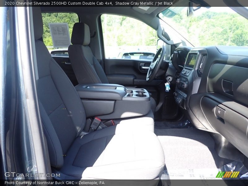 Shadow Gray Metallic / Jet Black 2020 Chevrolet Silverado 2500HD Custom Double Cab 4x4