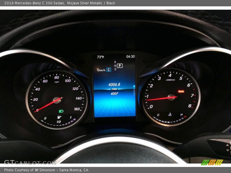 Mojave Silver Metallic / Black 2019 Mercedes-Benz C 300 Sedan