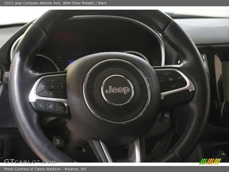 Billet Silver Metallic / Black 2020 Jeep Compass Altitude 4x4