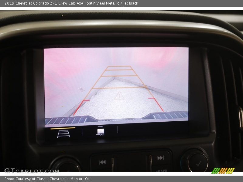 Satin Steel Metallic / Jet Black 2019 Chevrolet Colorado Z71 Crew Cab 4x4