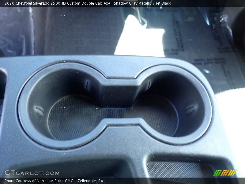 Shadow Gray Metallic / Jet Black 2020 Chevrolet Silverado 2500HD Custom Double Cab 4x4
