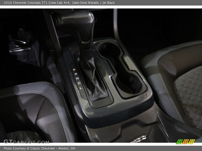 Satin Steel Metallic / Jet Black 2019 Chevrolet Colorado Z71 Crew Cab 4x4
