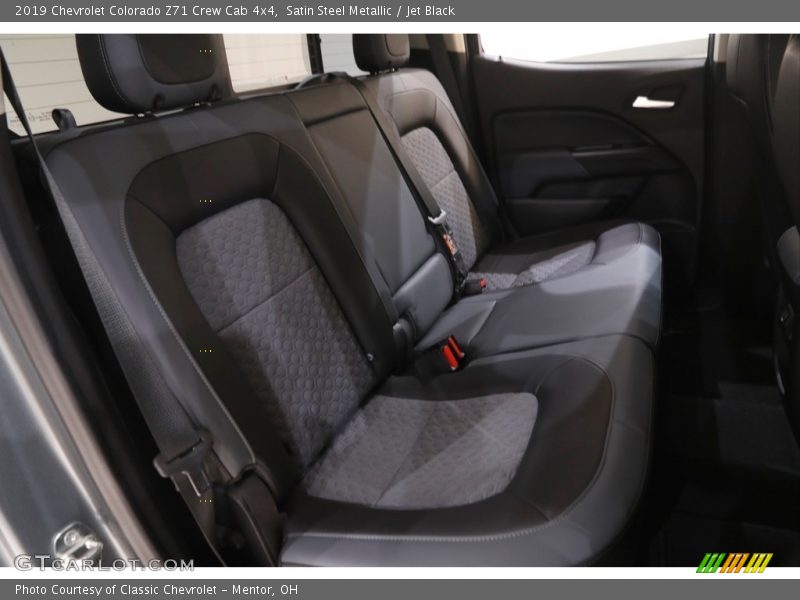 Satin Steel Metallic / Jet Black 2019 Chevrolet Colorado Z71 Crew Cab 4x4