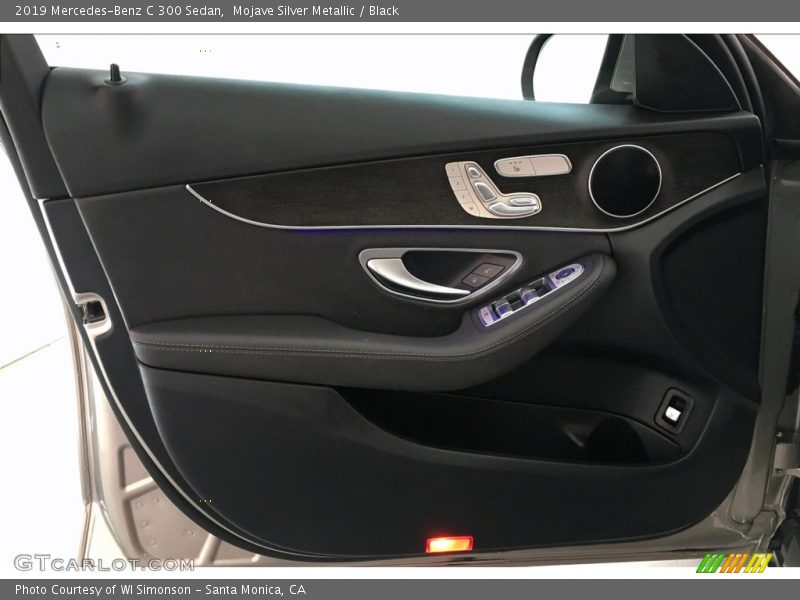 Mojave Silver Metallic / Black 2019 Mercedes-Benz C 300 Sedan