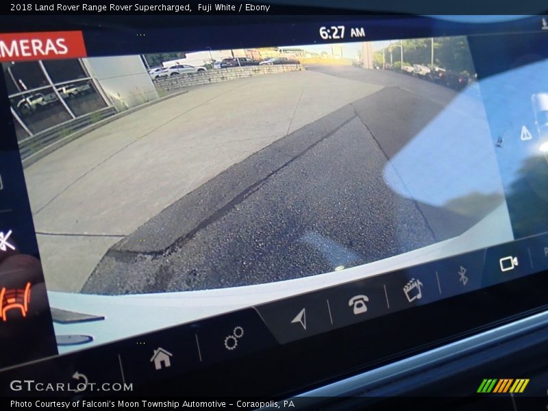 Fuji White / Ebony 2018 Land Rover Range Rover Supercharged