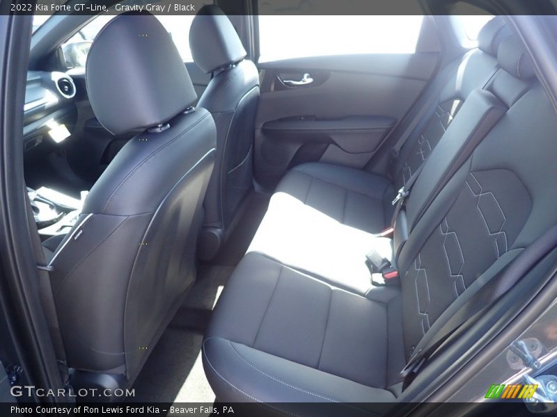 Gravity Gray / Black 2022 Kia Forte GT-Line