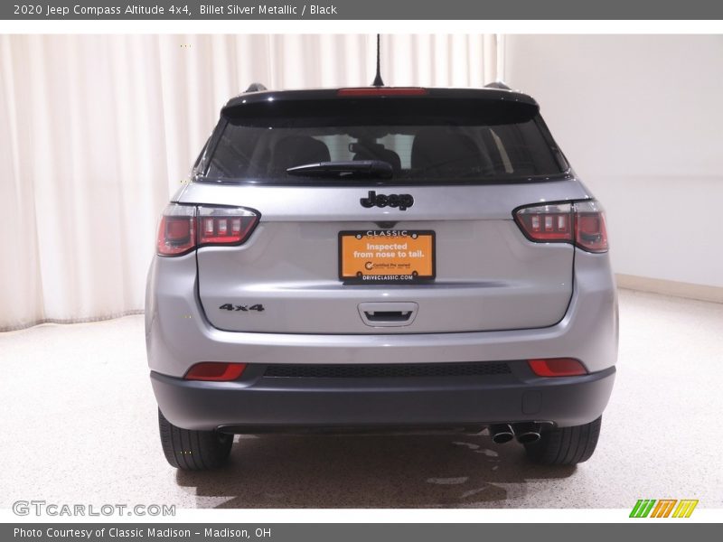 Billet Silver Metallic / Black 2020 Jeep Compass Altitude 4x4