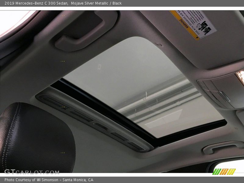 Mojave Silver Metallic / Black 2019 Mercedes-Benz C 300 Sedan