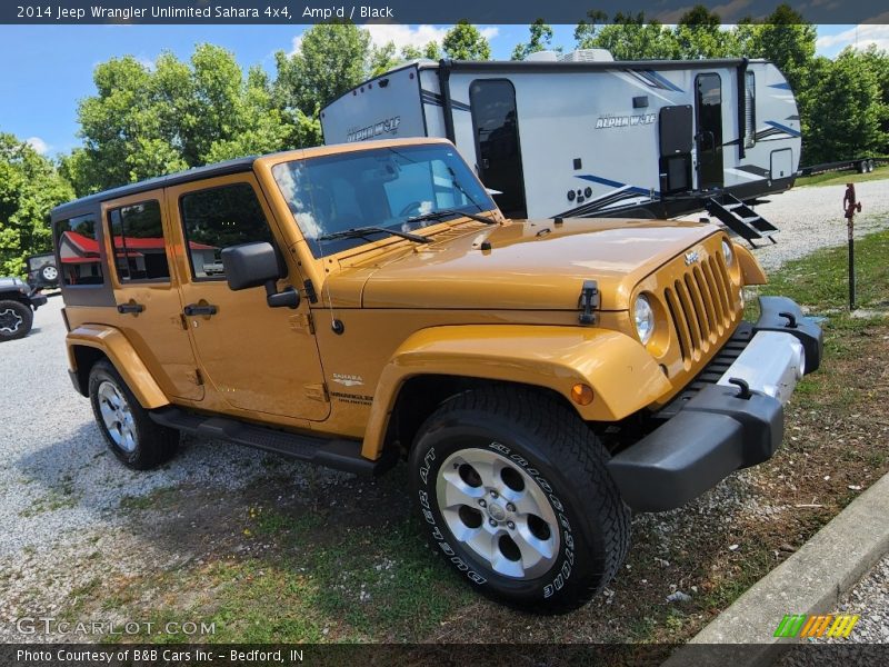 Amp'd / Black 2014 Jeep Wrangler Unlimited Sahara 4x4