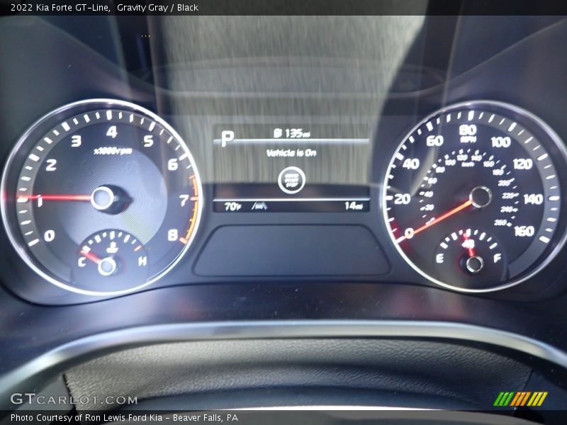 Gravity Gray / Black 2022 Kia Forte GT-Line