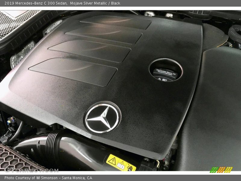 Mojave Silver Metallic / Black 2019 Mercedes-Benz C 300 Sedan