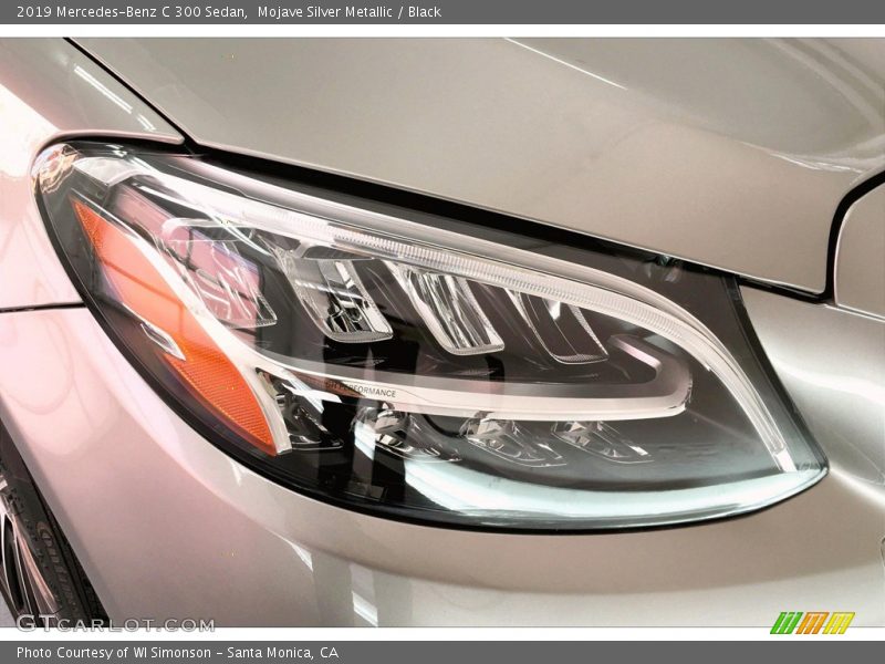 Mojave Silver Metallic / Black 2019 Mercedes-Benz C 300 Sedan