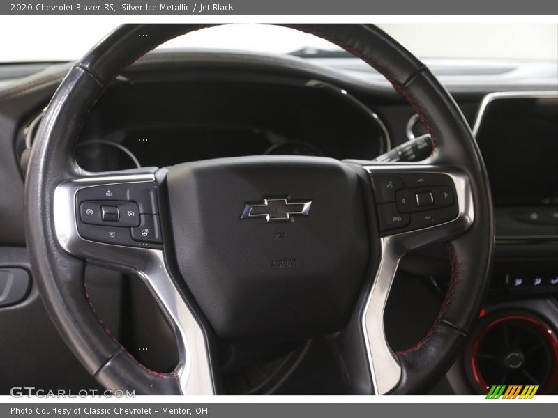 Silver Ice Metallic / Jet Black 2020 Chevrolet Blazer RS