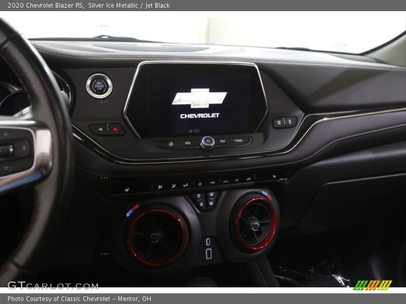 Silver Ice Metallic / Jet Black 2020 Chevrolet Blazer RS