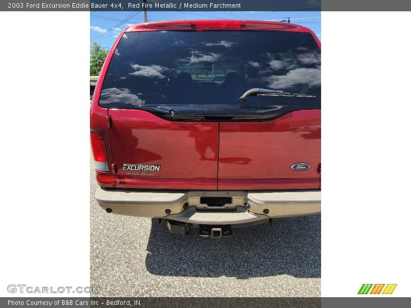 Red Fire Metallic / Medium Parchment 2003 Ford Excursion Eddie Bauer 4x4