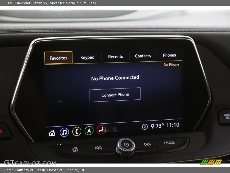 Silver Ice Metallic / Jet Black 2020 Chevrolet Blazer RS