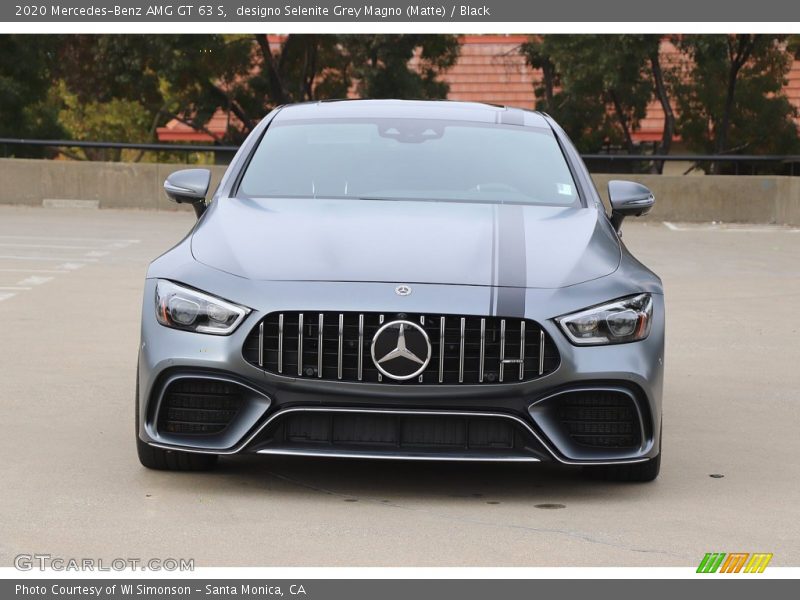 designo Selenite Grey Magno (Matte) / Black 2020 Mercedes-Benz AMG GT 63 S