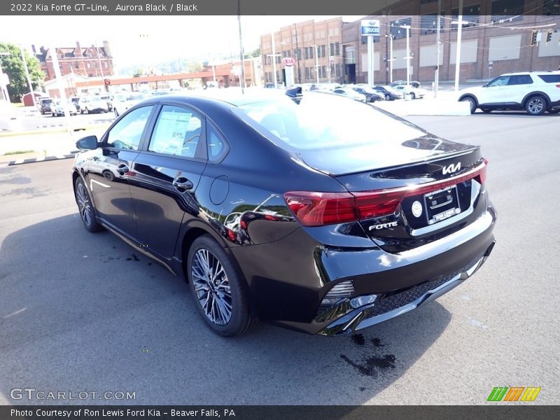 Aurora Black / Black 2022 Kia Forte GT-Line