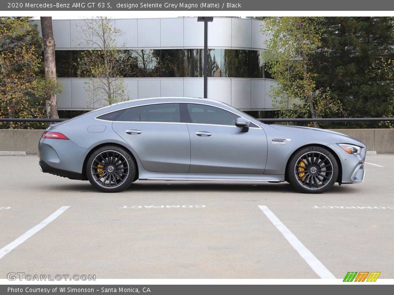 designo Selenite Grey Magno (Matte) / Black 2020 Mercedes-Benz AMG GT 63 S